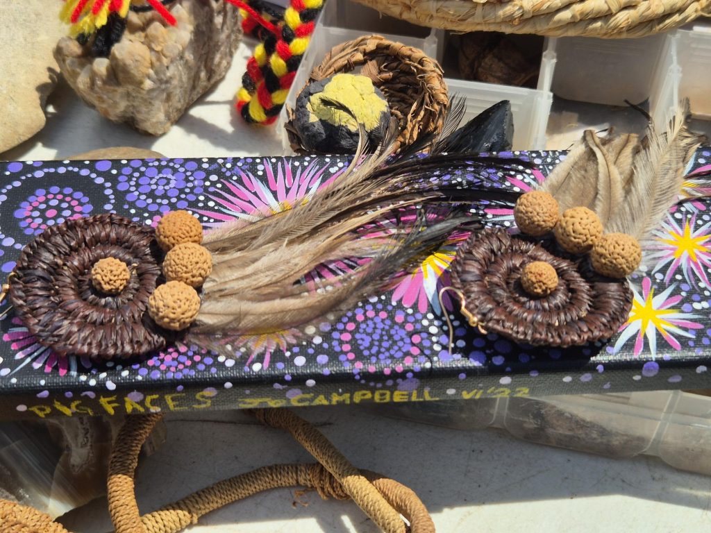 Cultural heritage objects and natural materials shared during project collaboration